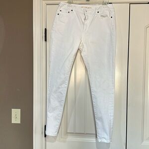 Michael Kors White Selma Skinny Jeans - Size 10 Excellent condition